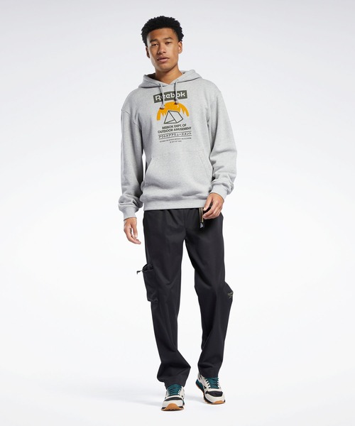 Reebok(リーボック)の「クラシックス キャンピング パンツ / Classics Camping Pants(スウェットパンツ・メンズ・アーミー/ブラック・SMALL/MEDIUM/LARGE/X-LARGE/XX-LARGE/X-SMALL/XXX-LARGE)」の16枚目の写真