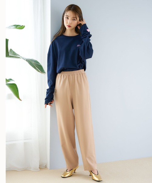 MILKFED.（ミルクフェド）の「SOLID PANTS（その他パンツ・レディース・ブラック/ベージュ/オリーブ・S/M）」の14枚目の写真