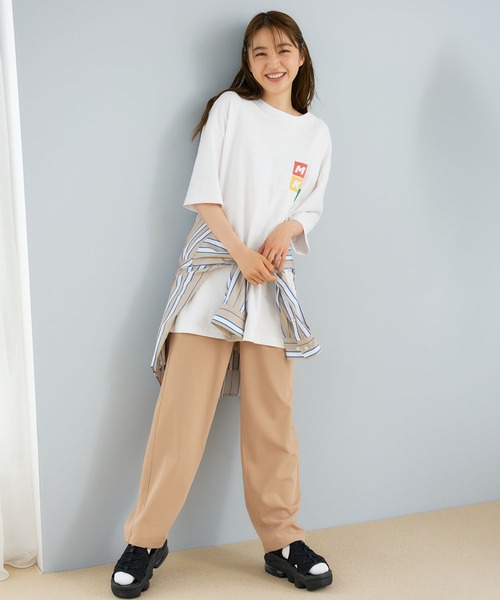 MILKFED.（ミルクフェド）の「SOLID PANTS（その他パンツ・レディース・ブラック/ベージュ/オリーブ・S/M）」の19枚目の写真