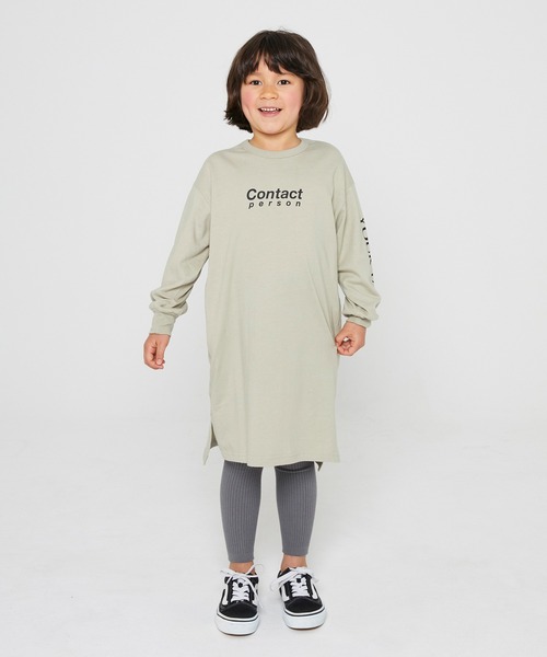 GENERATOR（ジェネレーター）の「GENERATOR　Contact ワンピース（ワンピース・キッズ・ベージュ系その他/チャコールグレー/アッシュグレー/ブラック・L/XL/M/S）」の4枚目の写真