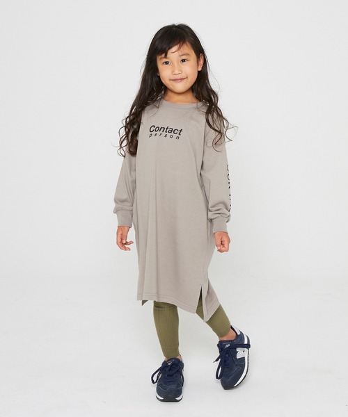 GENERATOR（ジェネレーター）の「GENERATOR　Contact ワンピース（ワンピース・キッズ・ベージュ系その他/チャコールグレー/アッシュグレー/ブラック・L/XL/M/S）」の3枚目の写真