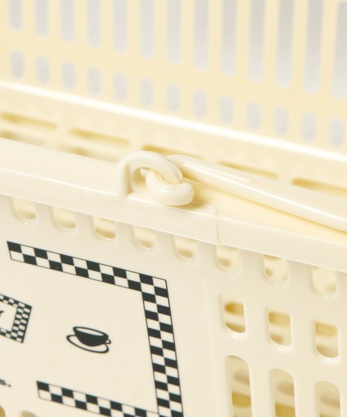 niko and...（ニコアンド）の「[Fishs Eddy(フィッシュエディ)]ロゴレジカゴ/幅49.5cm（インテリア雑貨・レディース・オフホワイト・FREE）」の11枚目の写真