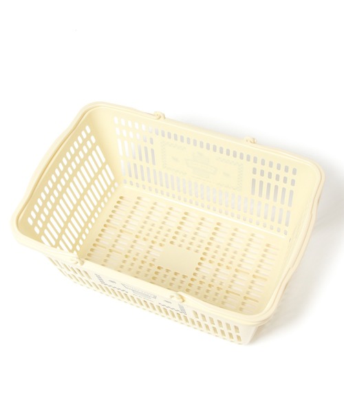 niko and...（ニコアンド）の「[Fishs Eddy(フィッシュエディ)]ロゴレジカゴ/幅49.5cm（インテリア雑貨・レディース・オフホワイト・FREE）」の3枚目の写真