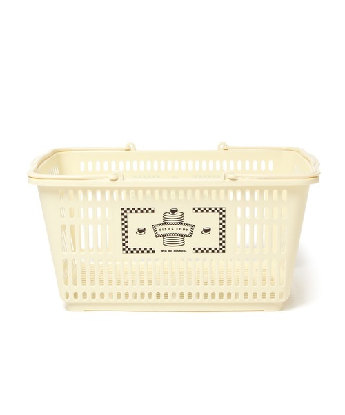 niko and...（ニコアンド）の「[Fishs Eddy(フィッシュエディ)]ロゴレジカゴ/幅49.5cm（インテリア雑貨・レディース・オフホワイト・FREE）」の10枚目の写真