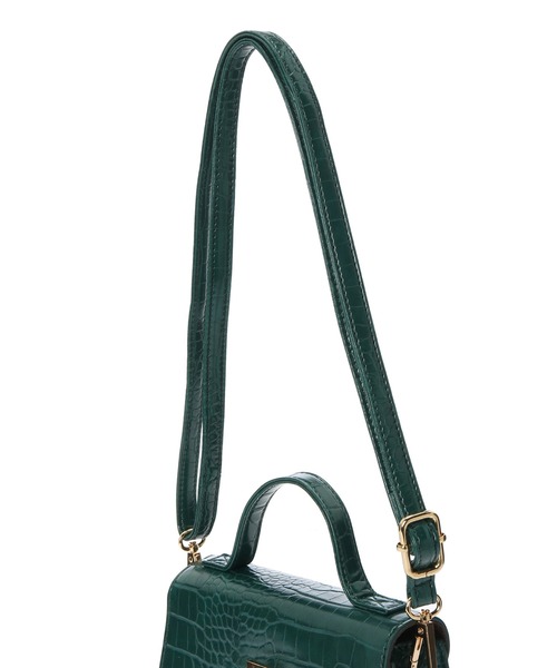 earth music&ecology(アースミュージックアンドエコロジー)の「フラップミニショルダーバッグ *(ショルダーバッグ・レディース・ボルドー/アイボリー/グリーン/ブラック・FREE)」の16枚目の写真