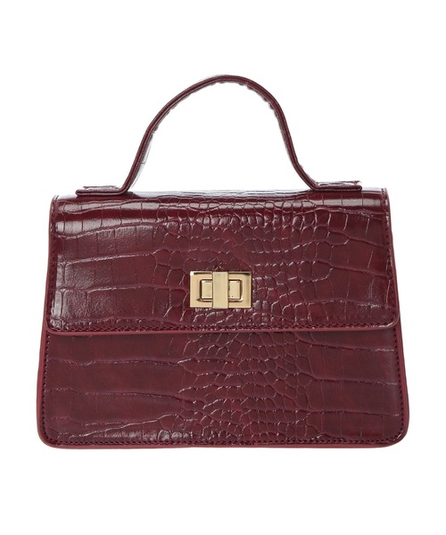 earth music&ecology(アースミュージックアンドエコロジー)の「フラップミニショルダーバッグ *(ショルダーバッグ・レディース・ボルドー/アイボリー/グリーン/ブラック・FREE)」の20枚目の写真