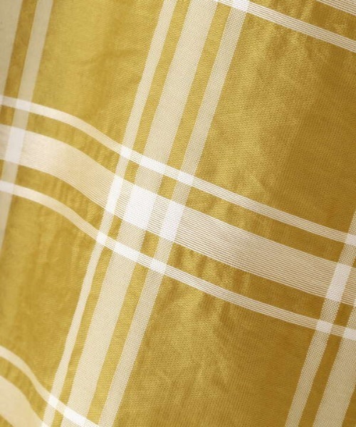 N.（N. Natural Beauty Basic）（エヌエヌナチュラルビューティーベーシック）の「チェックチュニックブラウス（シャツ/ブラウス・レディース・ホワイト系その他/イエロー系その他・MEDIUM）」の15枚目の写真