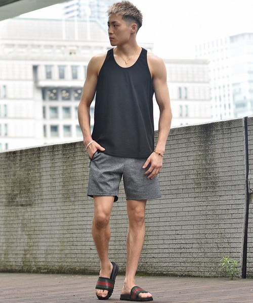 JOKER（ジョーカー）の「【JOKER】多色展開ワッフルタンクトップ メンズ（タンクトップ・メンズ・ブルー/レッド/ホワイト/ブラック/グリーン/パープル・M/L/XL）」の18枚目の写真