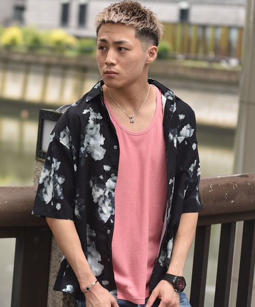 JOKER（ジョーカー）の「【JOKER】多色展開ワッフルタンクトップ メンズ（タンクトップ・メンズ・ブルー/レッド/ホワイト/ブラック/グリーン/パープル・M/L/XL）」の8枚目の写真