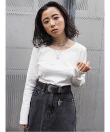EVRIS | BASICクロップドロングスリーブTEE(Tシャツ/カットソー)