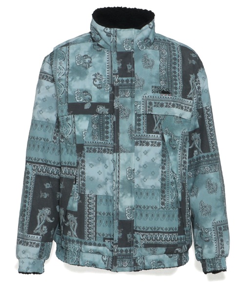 FIRST DOWN（ファーストダウン）の「リバーシブル ボアジャケット