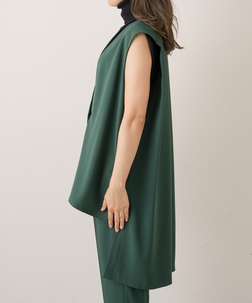 Lui's(ルイス)の「バックロングジレ(ベスト・レディース・ブラック/ダークブラウン/グリーン・FREE)」の21枚目の写真