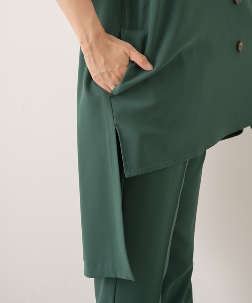 Lui's(ルイス)の「バックロングジレ(ベスト・レディース・ブラック/ダークブラウン/グリーン・FREE)」の13枚目の写真