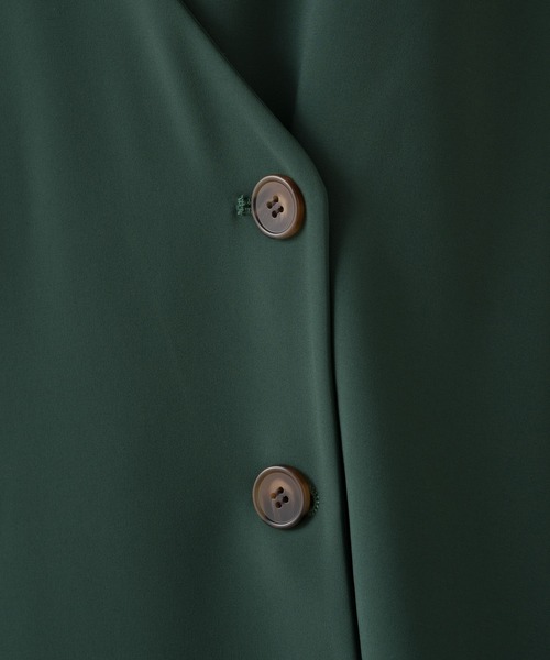 Lui's(ルイス)の「バックロングジレ(ベスト・レディース・ブラック/ダークブラウン/グリーン・FREE)」の15枚目の写真