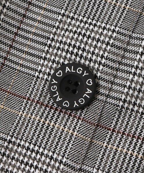 algy(アルジー)の「チェックドッキングワンピ(ワンピース・キッズ・ピンク/オフホワイト/ブラック・SMALL/MEDIUM/X-SMALL/XX-SMALL)」の6枚目の写真