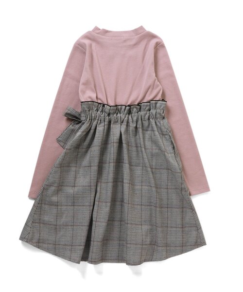 アンミール ビッグチェックドッキングOP ピンク atmos pink Check Docking Sweat Pants PINK（アトモス ピンク