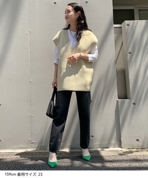 STUNNING LURE(スタニングルアー)の「インヘリテンスデニム(デニムパンツ・レディース・ブラック/ブルー・23/24)」の11枚目の写真