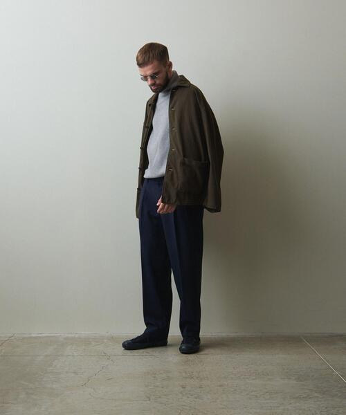 Steven Alan(スティーブンアラン)の「<Steven Alan> MULE SADDLE SHOULDER TURTLE NECK KNIT-LOOSE/ニット(ニット/セーター・メンズ・グレー/ナチュラル/ブラック/オリーブ・S/M/L/XL)」の18枚目の写真