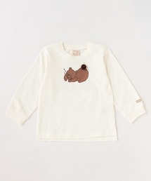 petit main | 【お肌にやさしい弱酸性】アニマルTシャツ(Tシャツ/カットソー)