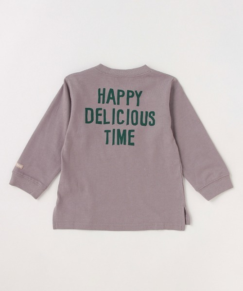 petit main(プティマイン)の「【お肌にやさしい弱酸性】アニマルTシャツ(Tシャツ/カットソー・キッズ・アイボリー/グレー/イエロー・100cm/80cm/110cm/90cm)」の9枚目の写真