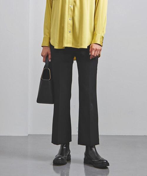 UNITED ARROWS（ユナイテッドアローズ）の「＜UNITED ARROWS＞W フレア パンツ G◆（その他パンツ・レディース・ブラック/ライトピンク/コバルトブルー・40/38/36/34）」の2枚目の写真