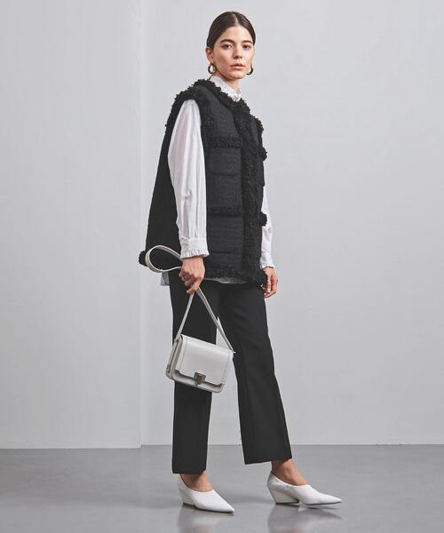 UNITED ARROWS（ユナイテッドアローズ）の「＜UNITED ARROWS＞W フレア パンツ G◆（その他パンツ・レディース・ブラック/ライトピンク/コバルトブルー・40/38/36/34）」の7枚目の写真