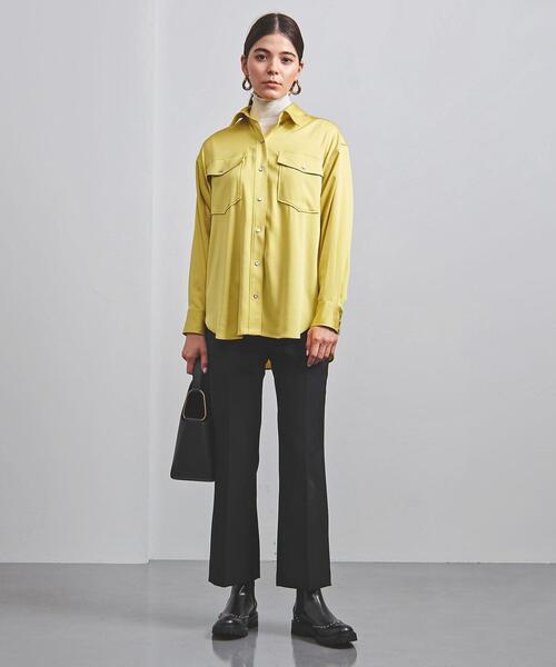 UNITED ARROWS（ユナイテッドアローズ）の「＜UNITED ARROWS＞W フレア パンツ G◆（その他パンツ・レディース・ブラック/ライトピンク/コバルトブルー・40/38/36/34）」の12枚目の写真