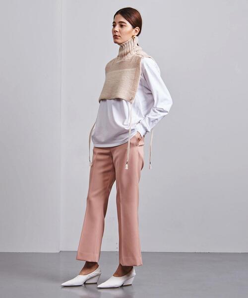 UNITED ARROWS（ユナイテッドアローズ）の「＜UNITED ARROWS＞W フレア パンツ G◆（その他パンツ・レディース・ブラック/ライトピンク/コバルトブルー・40/38/36/34）」の8枚目の写真