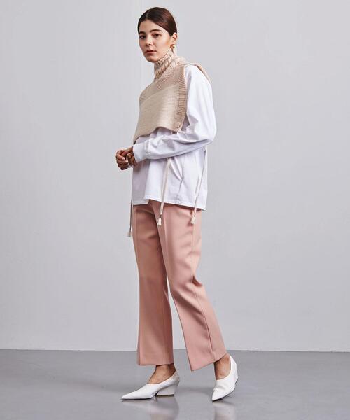 UNITED ARROWS（ユナイテッドアローズ）の「＜UNITED ARROWS＞W フレア パンツ G◆（その他パンツ・レディース・ブラック/ライトピンク/コバルトブルー・40/38/36/34）」の10枚目の写真