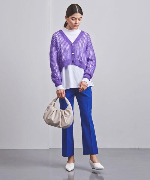 UNITED ARROWS（ユナイテッドアローズ）の「＜UNITED ARROWS＞W フレア パンツ G◆（その他パンツ・レディース・ブラック/ライトピンク/コバルトブルー・40/38/36/34）」の6枚目の写真