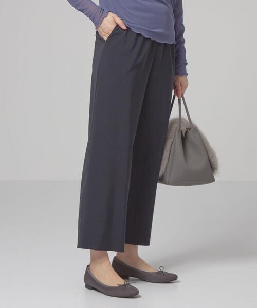 THE STATION STORE（ザ ステーション ストア）の「＜closet story（クローゼットストーリー）＞ドロスト イージーパンツ -ウォッシャブル-（その他パンツ・レディース・ネイビー/オリーブ/ピンク・FREE）」の3枚目の写真