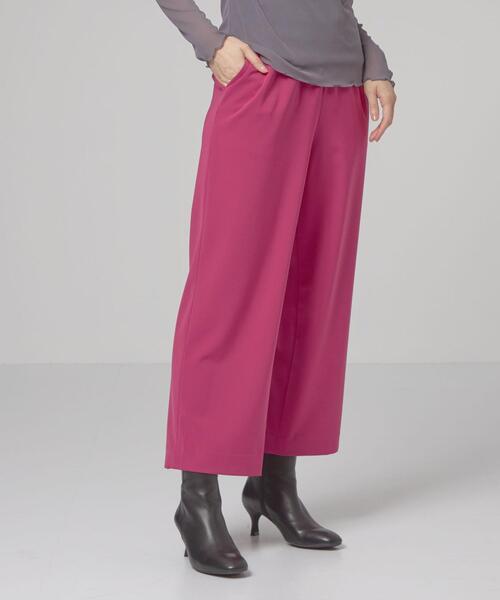 THE STATION STORE（ザ ステーション ストア）の「＜closet story（クローゼットストーリー）＞ドロスト イージーパンツ -ウォッシャブル-（その他パンツ・レディース・ネイビー/オリーブ/ピンク・FREE）」の22枚目の写真