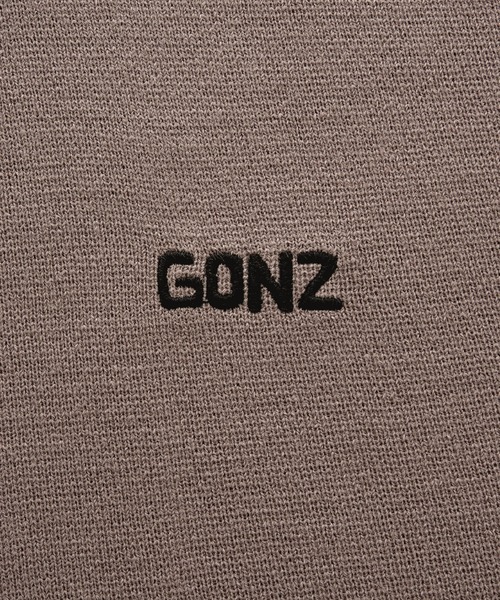 Mark Gonzales（マーク・ゴンザレス）の「Mark Gonzales/マークゴンザレス 別注 オーバーサイズ ミラノリブ ダルマスリーブモックネックニット（ニット/セーター・メンズ・ブラック/ベージュ/オフホワイト/オレンジ/ベージュ系その他/ダークブルー・FREE）」の15枚目の写真