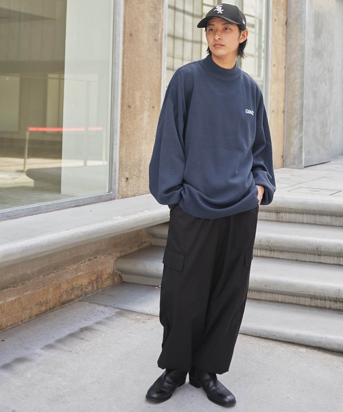 Mark Gonzales/マークゴンザレス 別注 オーバーサイズ ミラノリブ