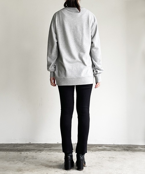 MICKEY MOUSE(ミッキーマウス)の「FD: キャラチョイ Disney MICKEY ディズニー ミッキースウェット(スウェット・レディース・ホワイト/ブラック/グレー・L/XL/M/S)」の12枚目の写真