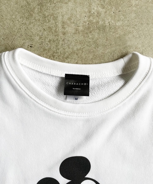 MICKEY MOUSE(ミッキーマウス)の「FD: キャラチョイ Disney MICKEY ディズニー ミッキースウェット(スウェット・レディース・ホワイト/ブラック/グレー・L/XL/M/S)」の21枚目の写真