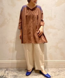 BEARDSLEY | ハンドスモック刺繍ブラウス(シャツ/ブラウス)