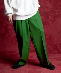 ENDER PRODUCTS | スタプレ ストレート センタープレス 1タックイージーワイドパンツ【ENDER PRODUCTS/エンダープロダクツ】(スラックス)