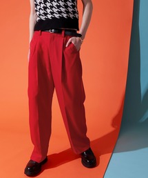 ENDER PRODUCTS | スタプレ ストレート センタープレス 1タックイージーワイドパンツ【ENDER PRODUCTS/エンダープロダクツ】(スラックス)