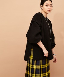 【ZOZO限定】2WAYデタッチャブル片畦プルオーバー