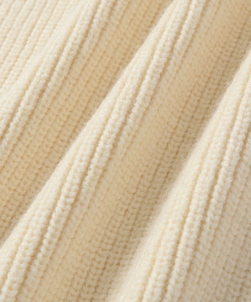 ADAM ET ROPE'(アダムエロペ)の「【ZOZO限定】2WAYデタッチャブル片畦プルオーバー(ニット/セーター・レディース・ブラック/グレー/オフホワイト・FREE)」の18枚目の写真