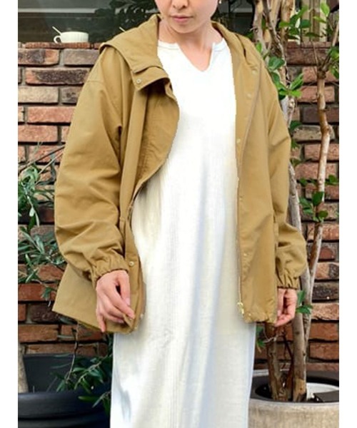 Lugnoncure（ルノンキュール）の「マウンテンパーカー（マウンテンパーカー・レディース・ネイビー/カーキ/イエロー・ﾌﾘ-）」の3枚目の写真