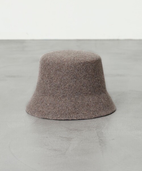 Firsthand（ファーストハンド）の「Firsthand/ファーストハンド ウールバケットハット（ハット・レディース・キャメル/グレー/ブラック・ONE SIZE）」の4枚目の写真