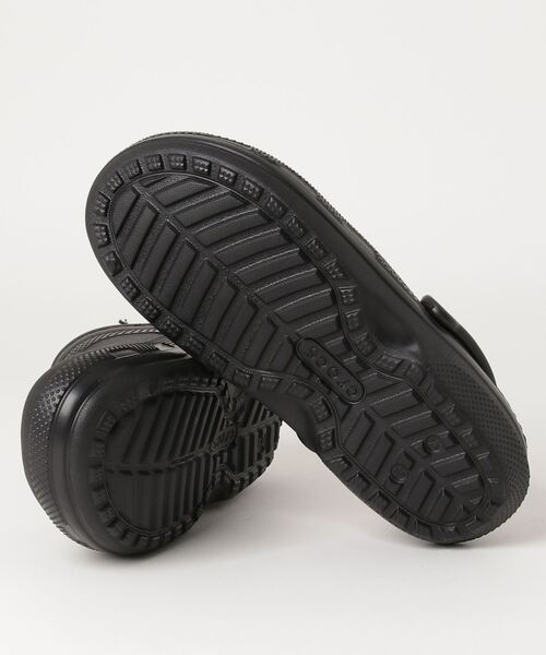 crocs(クロックス)の「CROCS/クロックス Classic Lined Clog クラシック ラインド クロッグ もこもこ 暖かい 203591-060(サンダル・メンズ・ブラック×ブラック・27.0cm/26.0cm/28.0cm)」の3枚目の写真