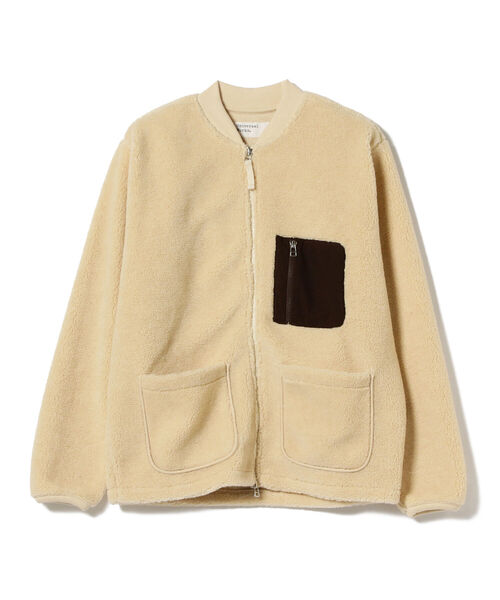Universal Works(ユニバーサルワークス)の「UNIVERSAL WORKS / ジップジャケット(ブルゾン・メンズ・オフホワイト・SMALL/MEDIUM)」の2枚目の写真
