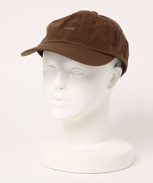 SURREAL（シュルリアル）の「【SURREAL/シュルリアル】Funk_Waxed Cotton Cap（キャップ・メンズ・ベージュ/ブラウン/ナチュラル・FREE）」の2枚目の写真