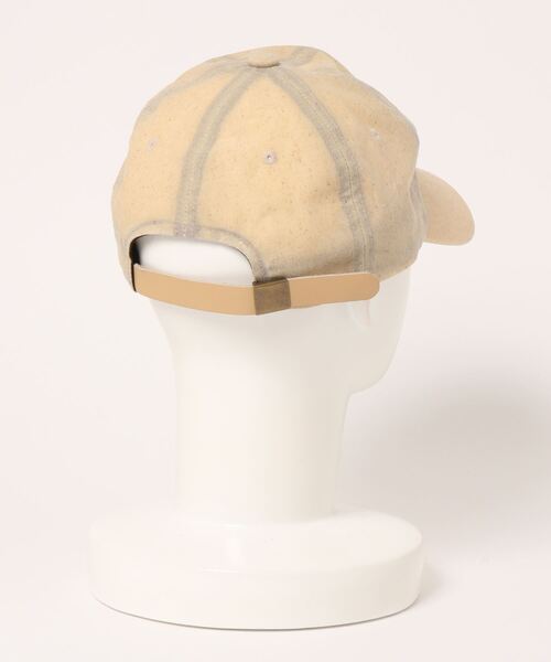 SURREAL（シュルリアル）の「【SURREAL/シュルリアル】Funk_Waxed Cotton Cap（キャップ・メンズ・ベージュ/ブラウン/ナチュラル・FREE）」の4枚目の写真