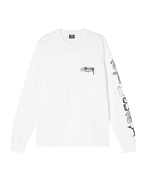 STUSSY(ステューシー)の「Ransom Ls Tee(Tシャツ/カットソー・メンズ・ブラック/レンガ/イエロー系その他/ホワイト/グリーン系その他・MEDIUM/SMALL/LARGE/X-LARGE)」の1枚目の写真
