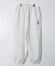 Red Cap Girl（レッドキャプガール）の「【a-r】〔Red Cap Girl/レッドキャップガール〕　 裏起毛 ワンポイント刺繍 ワイドスウェットパンツ（スウェットパンツ）」