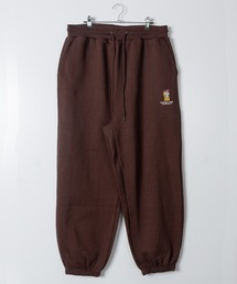 Red Cap Girl（レッドキャプガール）の「【a-r】〔Red Cap Girl/レッドキャップガール〕　 裏起毛 ワンポイント刺繍 ワイドスウェットパンツ（スウェットパンツ）」